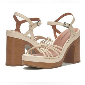 Luck Brand Ismene Platform Heel Sz 10/Vanilla